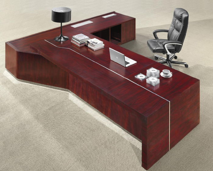 Office Desk|Complete Set Office Furniture|Office Furniture|High-grade Executive Desk|实木大班台|实木办公台