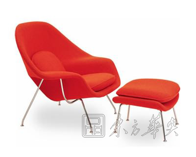 Modern Chair|Fabric Leisure Chair|Office Furniture|Leisure Chair|休闲椅,布面休闲椅,设计师椅 Womb Chair