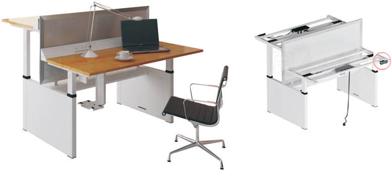 Office Desk|Steel Wooden Staff Desk|Office Furniture|Steel Wooden Staff Desk|板式职员桌
