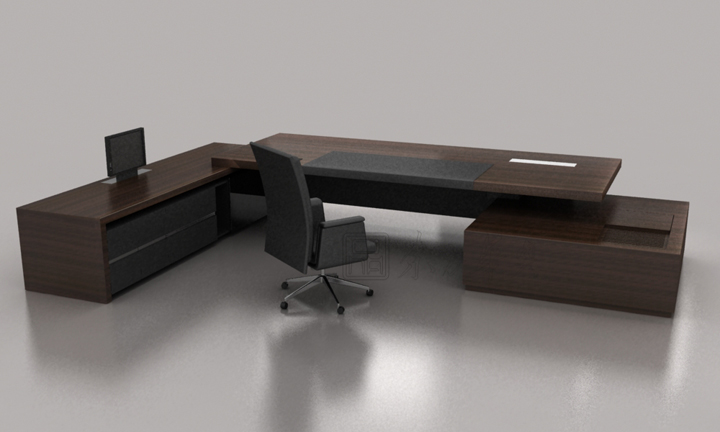 Office Desk|Complete Set Office Furniture|Office Furniture|High-grade Executive Desk|实木大班台|实木大班桌|大班台|大班桌|总裁台|总经理台